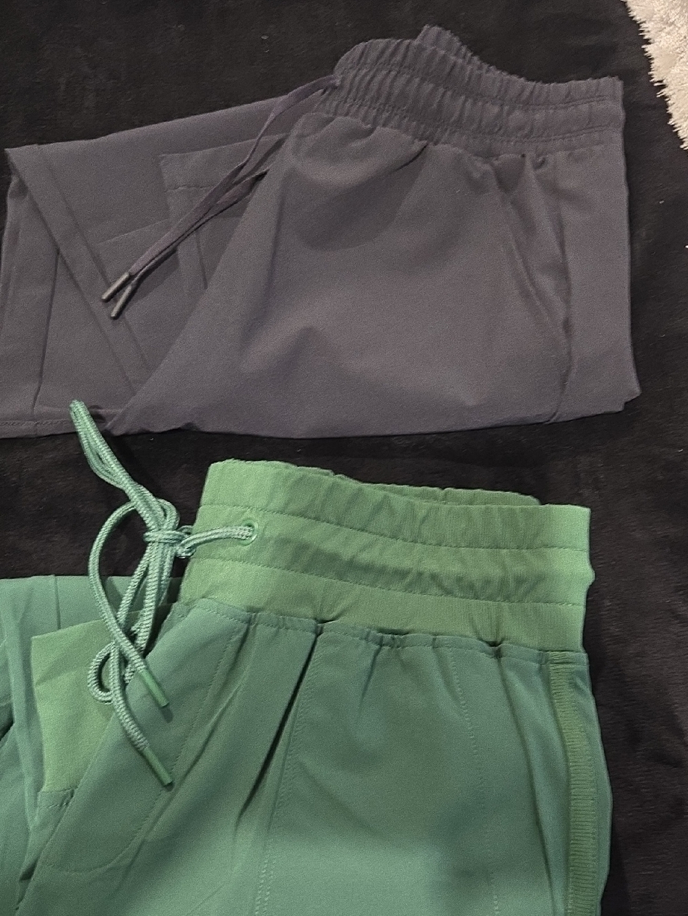 Lou & Grey Womens 2 Pair Including Track Joggers in Green and Gray